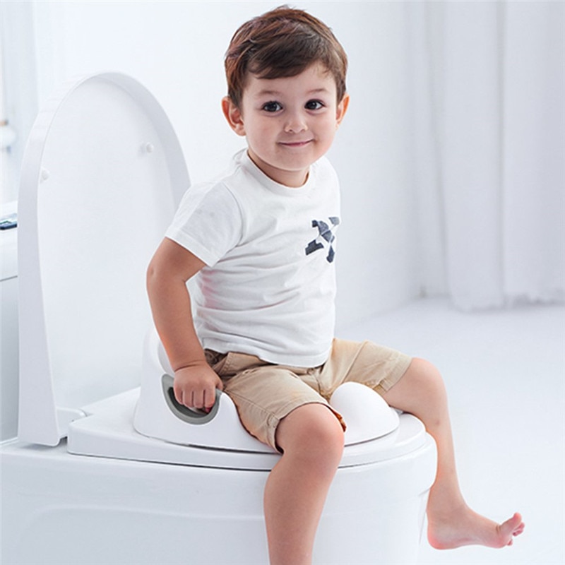 Multifunctiona Baby Potty Training Seat Portable Toddlers Kids Potties Trainer Seats with Soft Cushion Anti-Slip Potty Ring